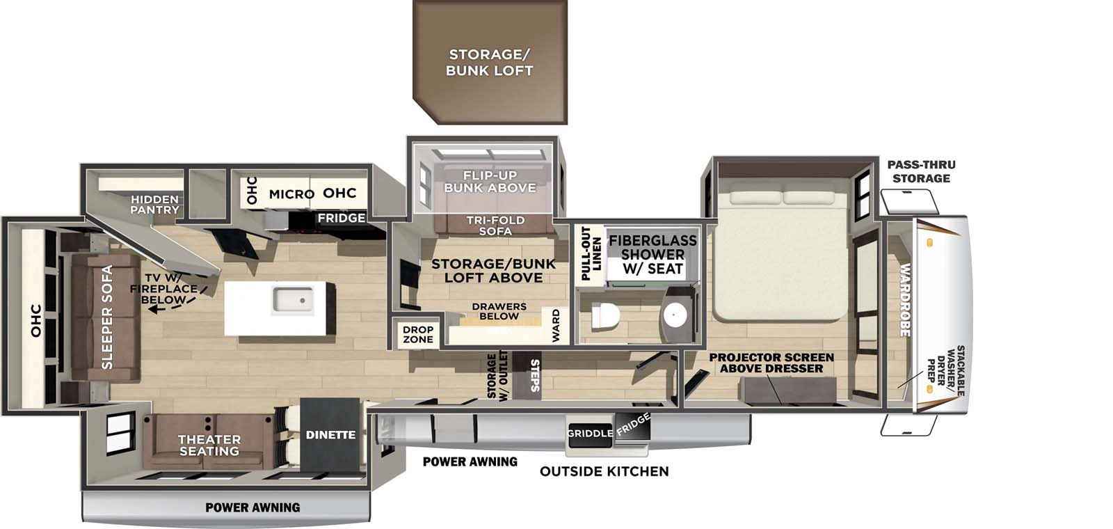 36FLX Floorplan Image